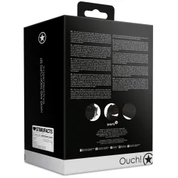 Ouch! Attaches Poignets et Cuisses Wrist Cuffs Noir